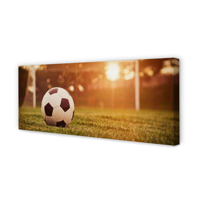 Canvas doek foto Sun ball doel