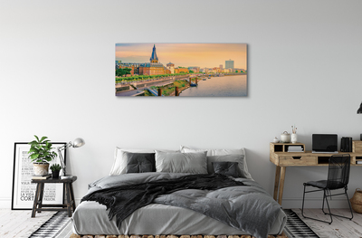 Foto op canvas Duitsland sunrise river