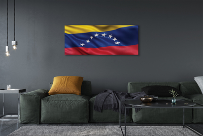 Schilderij canvas Vlag van venezuela