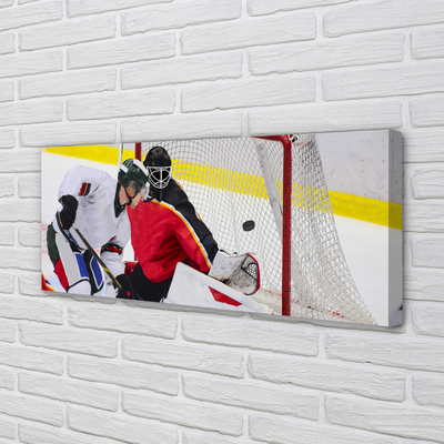 Canvas doek foto Hockeypoort