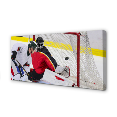 Canvas doek foto Hockeypoort