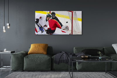 Canvas doek foto Hockeypoort