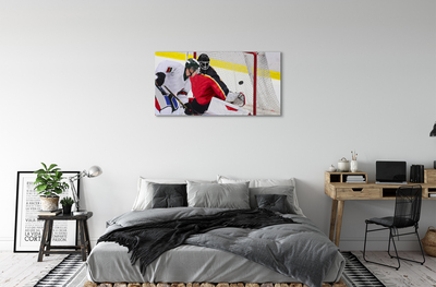 Canvas doek foto Hockeypoort