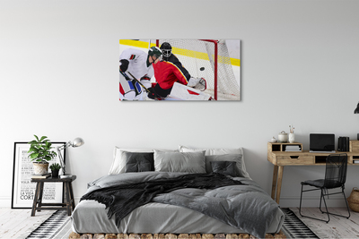 Canvas doek foto Hockeypoort