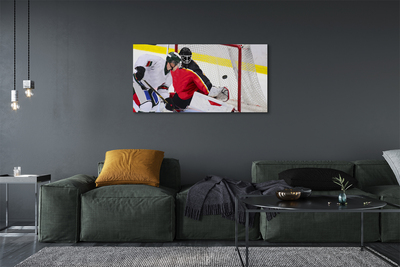 Canvas doek foto Hockeypoort