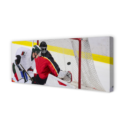 Canvas doek foto Hockeypoort