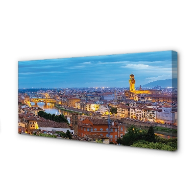 Foto op canvas Italië zonsondergang panorama