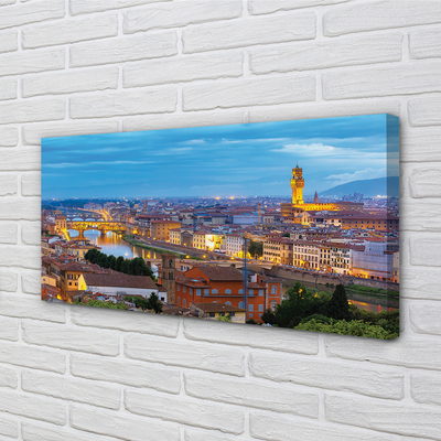 Foto op canvas Italië zonsondergang panorama