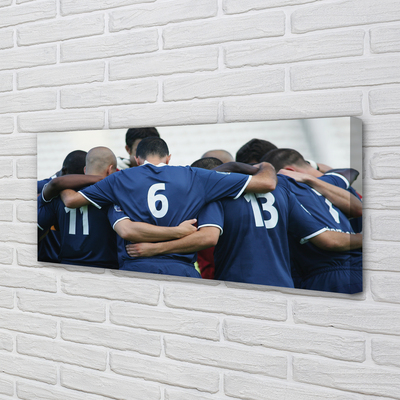 Canvas doek foto Voetbal