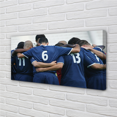 Canvas doek foto Voetbal