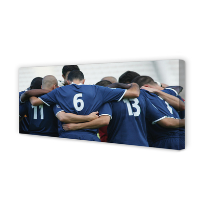 Canvas doek foto Voetbal