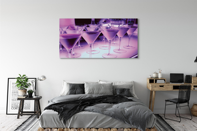 Canvas doek foto Cocktails in glazen