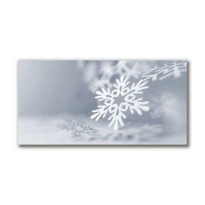 Foto op canvas Snowflake Christmas Decoration