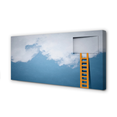 Foto op canvas Ladder