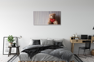 Schilderijen op canvas doek Knuffelbeer