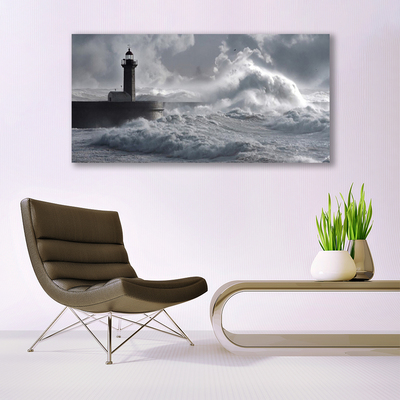 Canvas foto Lighthouse nature