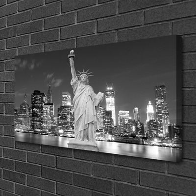 Canvas foto Vrijheidsbeeld new york