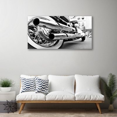 Canvas foto Motor art