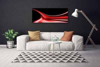 Canvas foto Abstract art lines