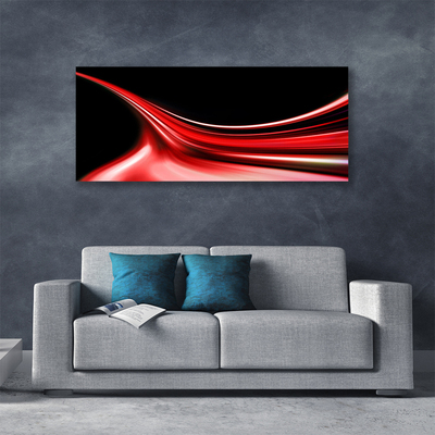 Canvas foto Abstract art lines