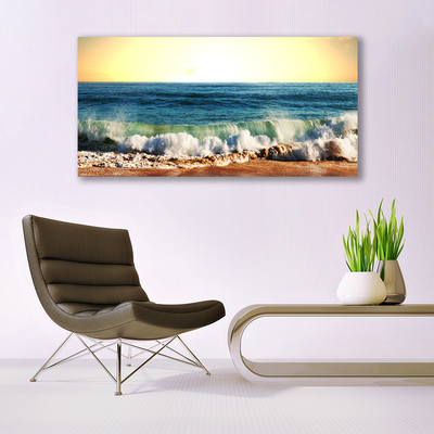 Canvas foto Ocean beach landscape