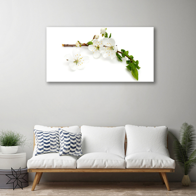 Canvas foto Branch flower natuur plant