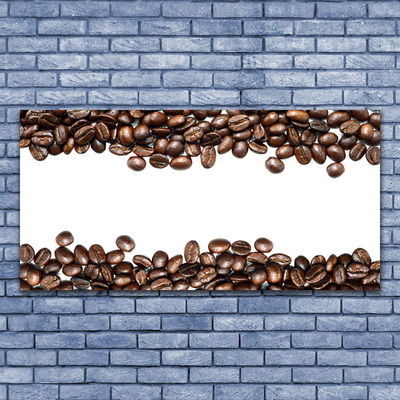 Canvas foto Kitchen coffee beans