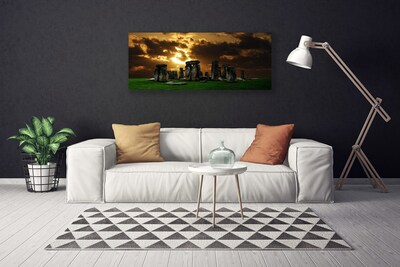 Canvas foto Stenen landschap