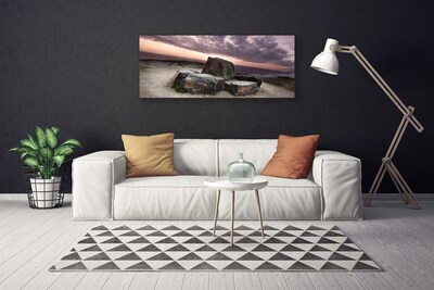 Canvas foto Rots landschap