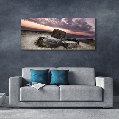 Canvas foto Rots landschap