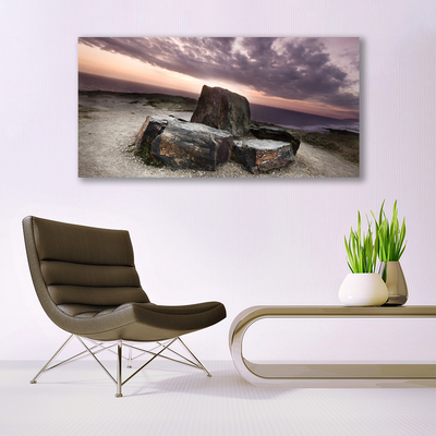 Canvas foto Rots landschap