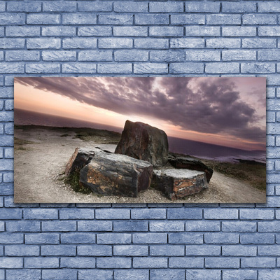 Canvas foto Rots landschap