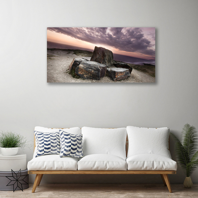 Canvas foto Rots landschap