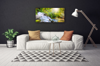 Canvas foto Boswaterval nature