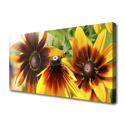 Canvas foto Bloemen planten