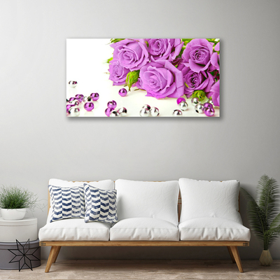 Schilderij op canvas Rozen bloemen