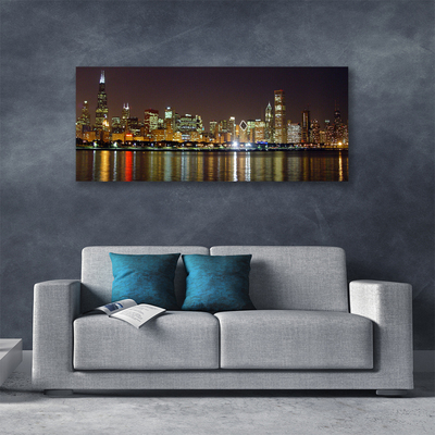 Schilderij op canvas Dorpshuizen