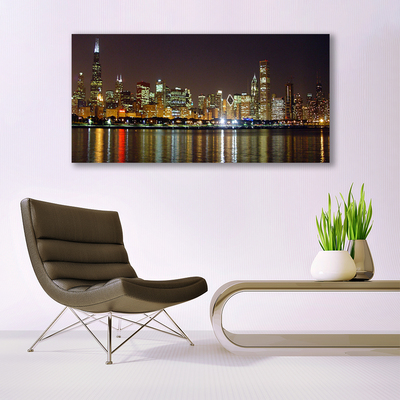 Schilderij op canvas Dorpshuizen
