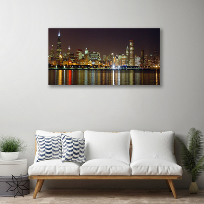 Schilderij op canvas Dorpshuizen