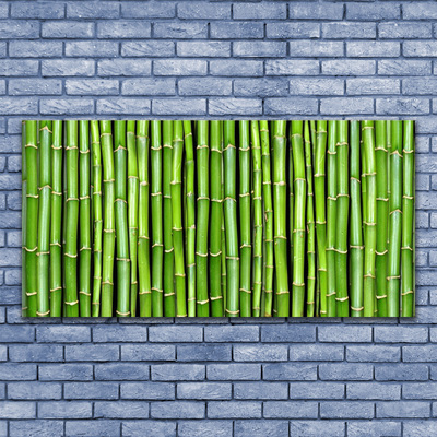 Schilderij op canvas Bamboo flower plant