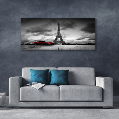 Schilderij op canvas Eiffeltoren architectuur