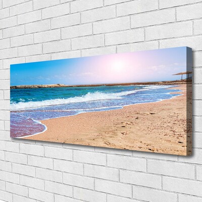 Schilderij op canvas Ocean beach landscape