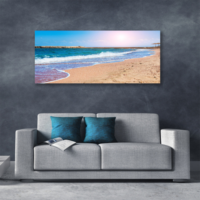 Schilderij op canvas Ocean beach landscape