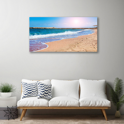 Schilderij op canvas Ocean beach landscape