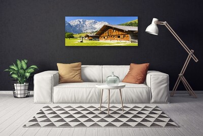 Schilderij op canvas House mountain aardlandschap