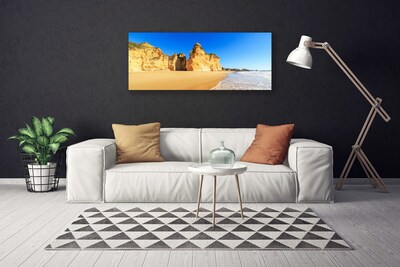 Schilderij op canvas Ocean beach landscape