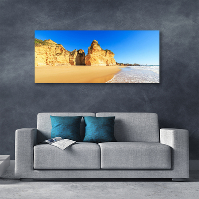 Schilderij op canvas Ocean beach landscape