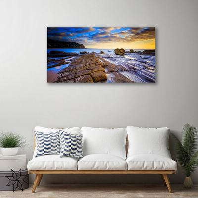 Schilderij op canvas Strandlandschappen