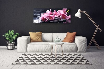 Schilderij op canvas Flower orchideeinstallatie