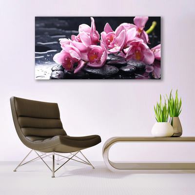 Schilderij op canvas Flower orchideeinstallatie